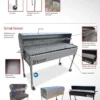 Model 2448C Professional Charcoal Grill – Stainless