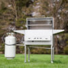 Roll Top Backyard Grill RTGSS2430