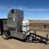 DEMO USED 2 Times Model 150 Sweet Corn Roaster & Potato Cooker (with sinks and tanks and trailer)